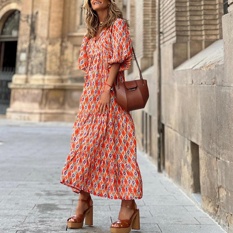 Solène Boho Maxi Dress