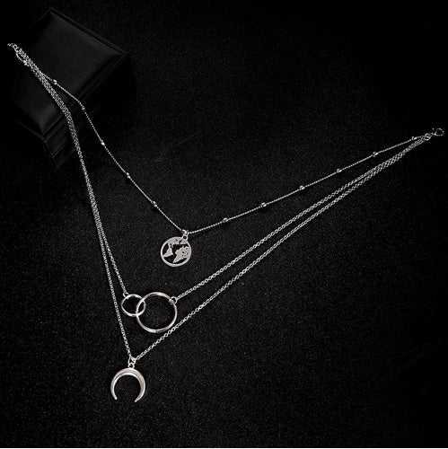 Boho Moon Necklace