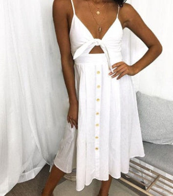 Velours Backless Gown