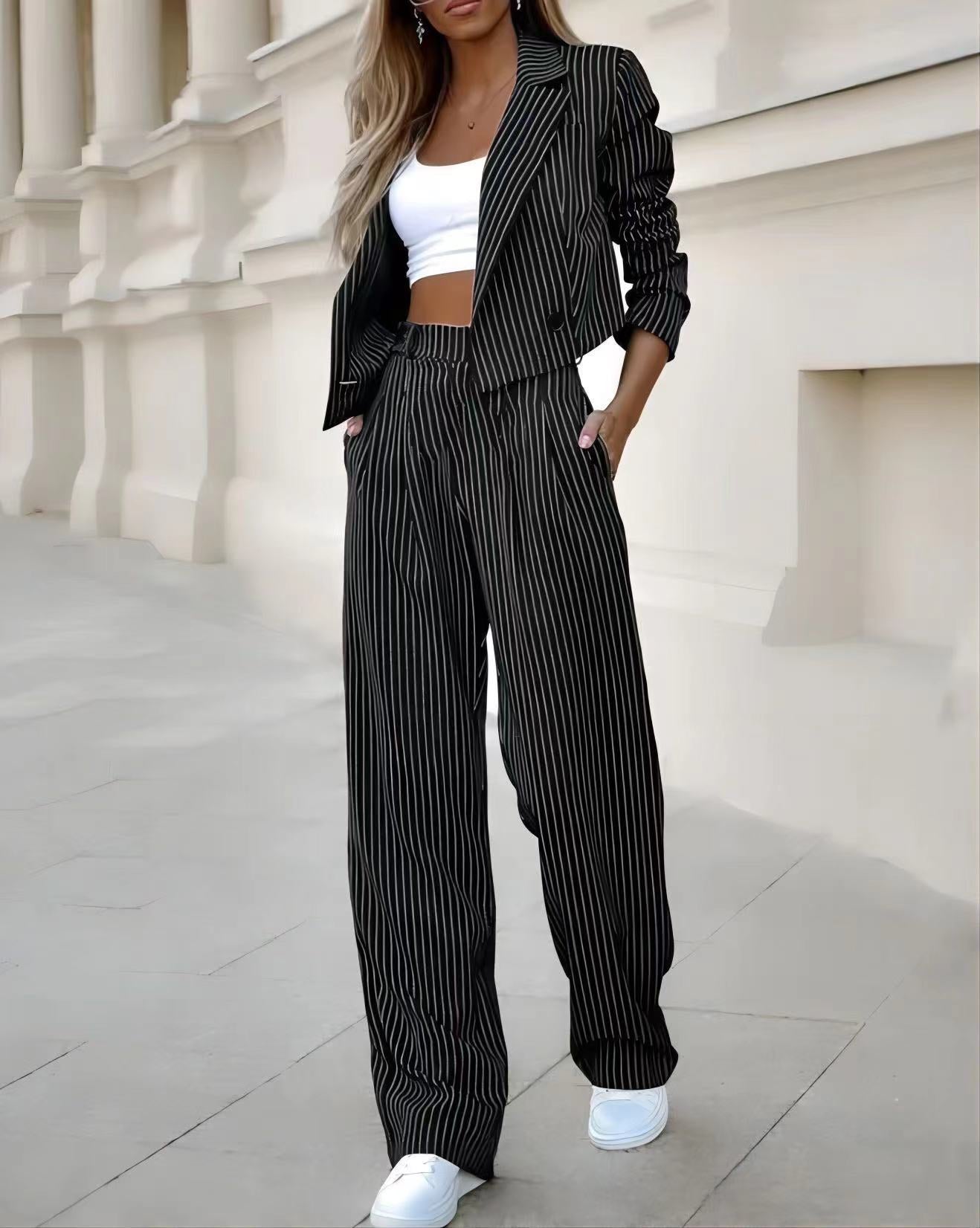 Striped Suits Casual