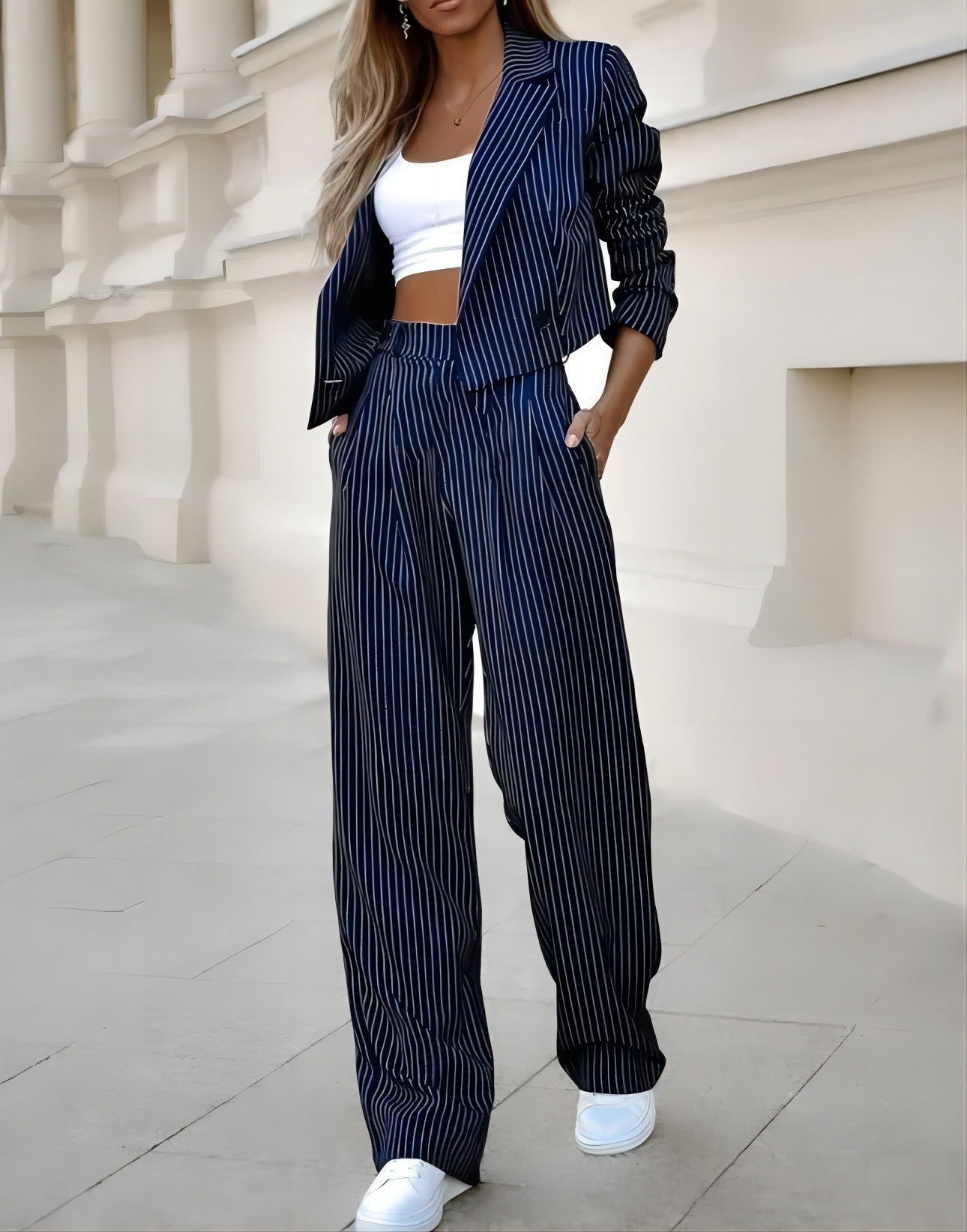 Striped Suits Casual