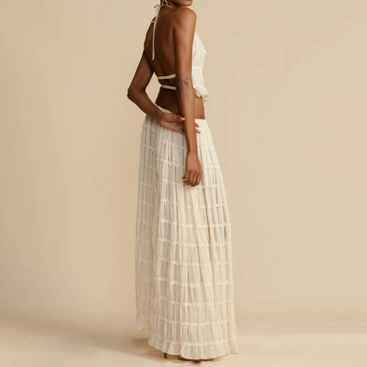 Saint-Tropez Halter Set