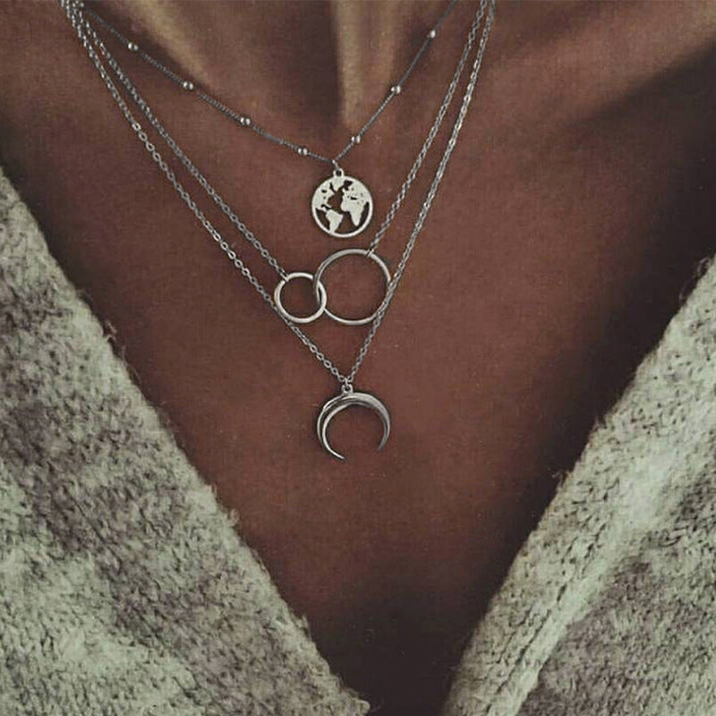 Boho Moon Necklace