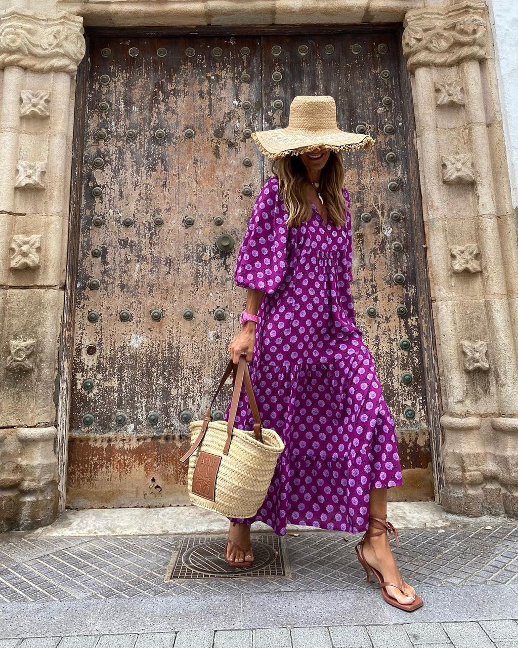 Solène Boho Maxi Dress