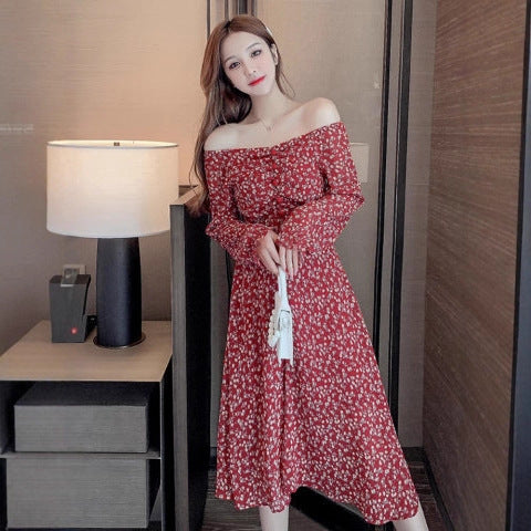 Éden Floral V-Neck Dress