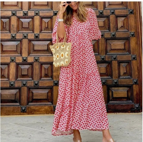 Solène Boho Maxi Dress
